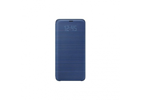 Samsung EF-NG965PLEGWW Etui folio LED View Cover pour Galaxy S9+ Uniquement, Bleu