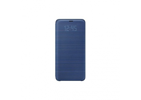 Samsung EF-NG965PLEGWW Etui folio LED View Cover pour Galaxy S9+ Uniquement, Bleu