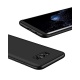 Coque Samsung S8 et Protection décran, Luckydeer [ 360 Degrés ] Noir Case