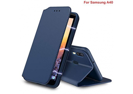 Aurstore Coque Samsung Galaxy A50 Coque Galaxy A50 Pochette Housse Etui [Porte Carte Credit Ticket Metro], [Fonction Stand Vi