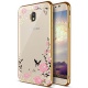 Coque Galaxy J5 2017,Miroir Housse Coque Silicone TPU pour Samsung Galaxy J5 2017,Surakey Bling Briller Diamond Coque Miroir 