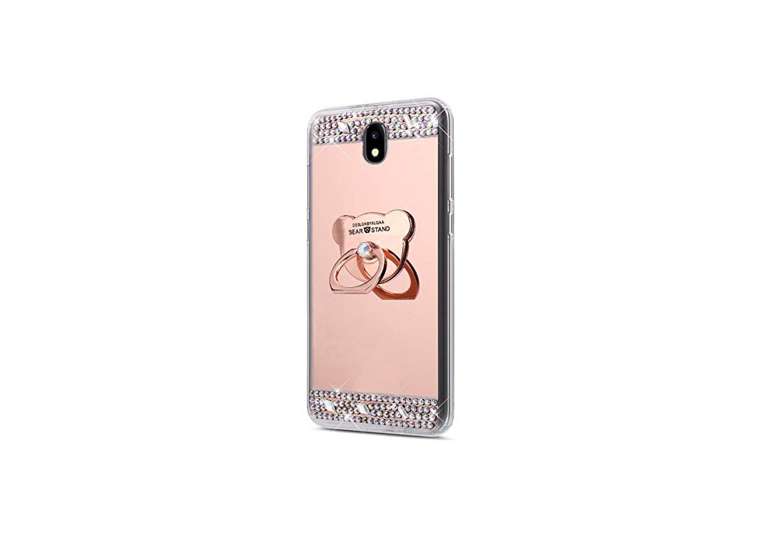 coque miroir iphone 7 plus rose