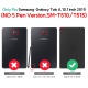 ProCase Étui Antichoc pour Galaxy Tab A 10.1 2019 T510 T515 10.1 Pouces, Coque Housse Robuste à Rotation de 360°avec Béquille