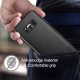 Coque Galaxy S8 Plus, Losvick Silicone Bumper Souple[Anti-Choc Air Cushion]Coque Ultra Fine en Gel Flex TPU [Texture Fibre de