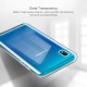 Leathlux Coque Samsung Galaxy A10 Transparente + Verre trempé Protection écran, Souple Silicone étui Protecteur Bumper Housse