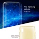 Leathlux Coque Samsung Galaxy A10 Transparente + Verre trempé Protection écran, Souple Silicone étui Protecteur Bumper Housse