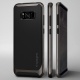 Spigen Coque Galaxy S8, Coque S8 [Neo Hybrid] Premium Bumper [Gunmetal] Bumper Style Premium Coque Slim Fit Dual Layer Protec