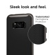 Spigen Coque Galaxy S8, Coque S8 [Neo Hybrid] Premium Bumper [Gunmetal] Bumper Style Premium Coque Slim Fit Dual Layer Protec