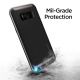 Spigen Coque Galaxy S8, Coque S8 [Neo Hybrid] Premium Bumper [Gunmetal] Bumper Style Premium Coque Slim Fit Dual Layer Protec