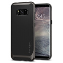 Spigen Coque Galaxy S8, Coque S8 [Neo Hybrid] Premium Bumper [Gunmetal] Bumper Style Premium Coque Slim Fit Dual Layer Protec