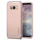 Spigen Coque Galaxy S8, Coque S8 [Neo Hybrid] Premium Bumper [Gunmetal] Bumper Style Premium Coque Slim Fit Dual Layer Protec