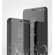 Coque Samsung Galaxy S9 PC Miroir Etui Flip 360° Protection Intégrale Etanche Ultra Mince Anti-Rayures Anti-Choc Housse Clair