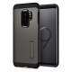 Spigen Coque Galaxy S9 Plus, [Tough Armor] Double Protection, Air Cushion [Noir] Contours Renforces, Coque Etui pour Samsung 