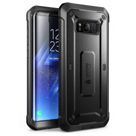 SUPCASE Coque Samsung S8, [Série Unicorn Beetle Pro] Coque Intégrale Antichoc avec Protecteur décran Intégré et Clip de Cein