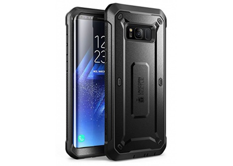 SUPCASE Coque Samsung S8, [Série Unicorn Beetle Pro] Coque Intégrale Antichoc avec Protecteur décran Intégré et Clip de Cein