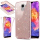 Herbests Galaxy J6 2018 Coque + Film de Protection Double Faces Integrale Case de Protection Soft Silicone Gel TPU Souple ave