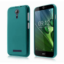 Acer Liquid Zest Plus 4G - Coque Protection arrière clipsable turquoise clair smartphone - Accessoires pochette XEPTIO : Exce
