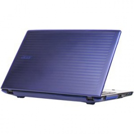 mCover Bleu Coque pour Seulement pour 15,6" Acer Aspire E 15 E5-575 / E5-575G série Windows Ordinateur Portable