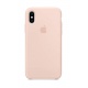 Apple Coque en Silicone  pour iPhone XS  - Rose des Sables