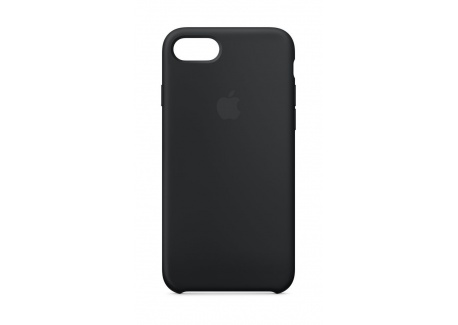 Apple Coque en Silicone  pour iPhone 8 / iPhone 7  - Noir