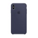 Apple Coque en Silicone  pour iPhone XS Max  - Bleu Nuit