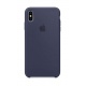 Apple Coque en Silicone  pour iPhone XS Max  - Bleu Nuit