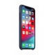 Apple Coque en Silicone  pour iPhone XS Max  - Bleu Nuit