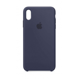 Apple Coque en Silicone  pour iPhone XS Max  - Bleu Nuit