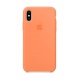 Apple Coque en Silicone  pour iPhone XS  - Papaye