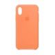 Apple Coque en Silicone  pour iPhone XS  - Papaye