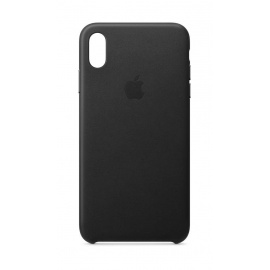 Apple Coque en Cuir  pour iPhone XS Max  - Noir
