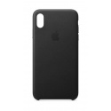 Apple Coque en Cuir  pour iPhone XS Max  - Noir