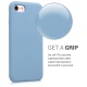kwmobile Coque Apple iPhone 7/8 - Coque pour Apple iPhone 7/8 - Housse de téléphone en Silicone Bleu Pastel