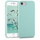 kwmobile Coque Apple iPhone 7/8 - Coque pour Apple iPhone 7/8 - Housse de téléphone en Silicone Bleu Pastel