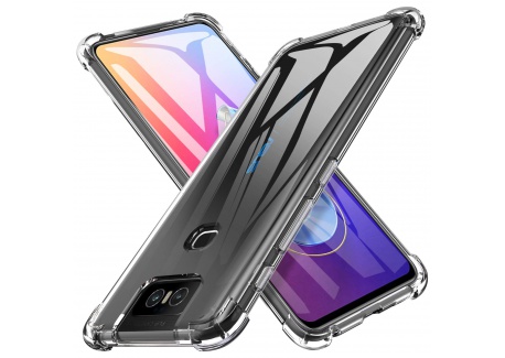 iBetter Coque pour ASUS Zenfone 6 ZS630KL, Soft Premium TPU Transparent, Anti-Slip, Résistant aux Rayures, pour ASUS Zenfone 