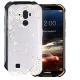 HHUAN Coque pour Doogee S40 Semi-Transparent Cover Souple Silicone Gel Antichoc TPU Tigre et Chat Housse Etui Protection Bump