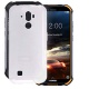 HHUAN Coque pour Doogee S40 Semi-Transparent Cover Souple Silicone Gel Antichoc TPU Tigre et Chat Housse Etui Protection Bump