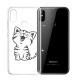 AQGG Coque Doogee X70  5.5 Pouces , Transparente TPU Souple Shell Bumper Housse Silicone Etui Cover de Protection Soft Case D