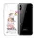 AQGG Coque Doogee X70  5.5 Pouces , Transparente TPU Souple Shell Bumper Housse Silicone Etui Cover de Protection Soft Case D