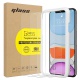 laxikoo Verre Trempé pour iPhone 11, [3 Pièces] iPhone XR Protection écran [Con Cadre dAlignement] Film Protection décran e