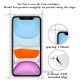 ANEWSIR Coque pour iPhone 11 6.1 2019 Transparente + 2 × Verre trempé Protection écran, Souple Silicone étui Protecteur Bumpe