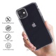 ANEWSIR Coque pour iPhone 11 6.1 2019 Transparente + 2 × Verre trempé Protection écran, Souple Silicone étui Protecteur Bumpe