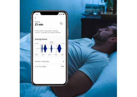 Withings Sleep - Capteur De Sommeil & Domotique - Analyse Des Phases De Sommeil - Détection Des Ronflements Et Des Perturbati