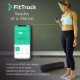 FitTrack Pèse-Personne Impédancemètre Dara - 17 Indicateurs de Santé -% de Gras, Muscle, Eau, Masse Osseuse, Métabolisme Basa