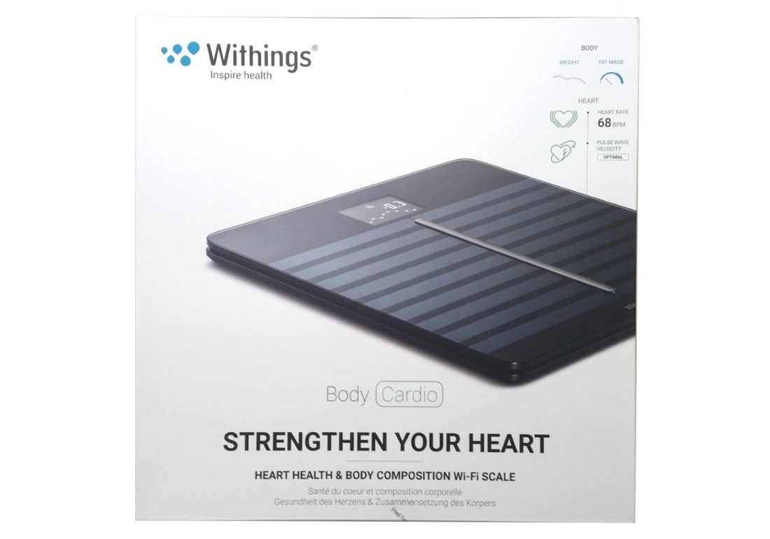 Withings Body Cardio - Balance Connectée avec Suivi de la Santé