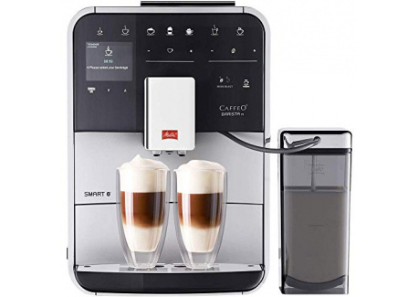 Melitta Machine à Café et Boissons Chaudes Automatiques avec récipient à lait, Commande par Smartphone avec application Conne