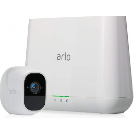 Arlo Pro 2VMS4130P-100EUS Kit de Sécurité 100% sans Fils Alarme 100 dB son Bidirectionnel 1080p Jour/Nuit Etanche IP65 Intéri
