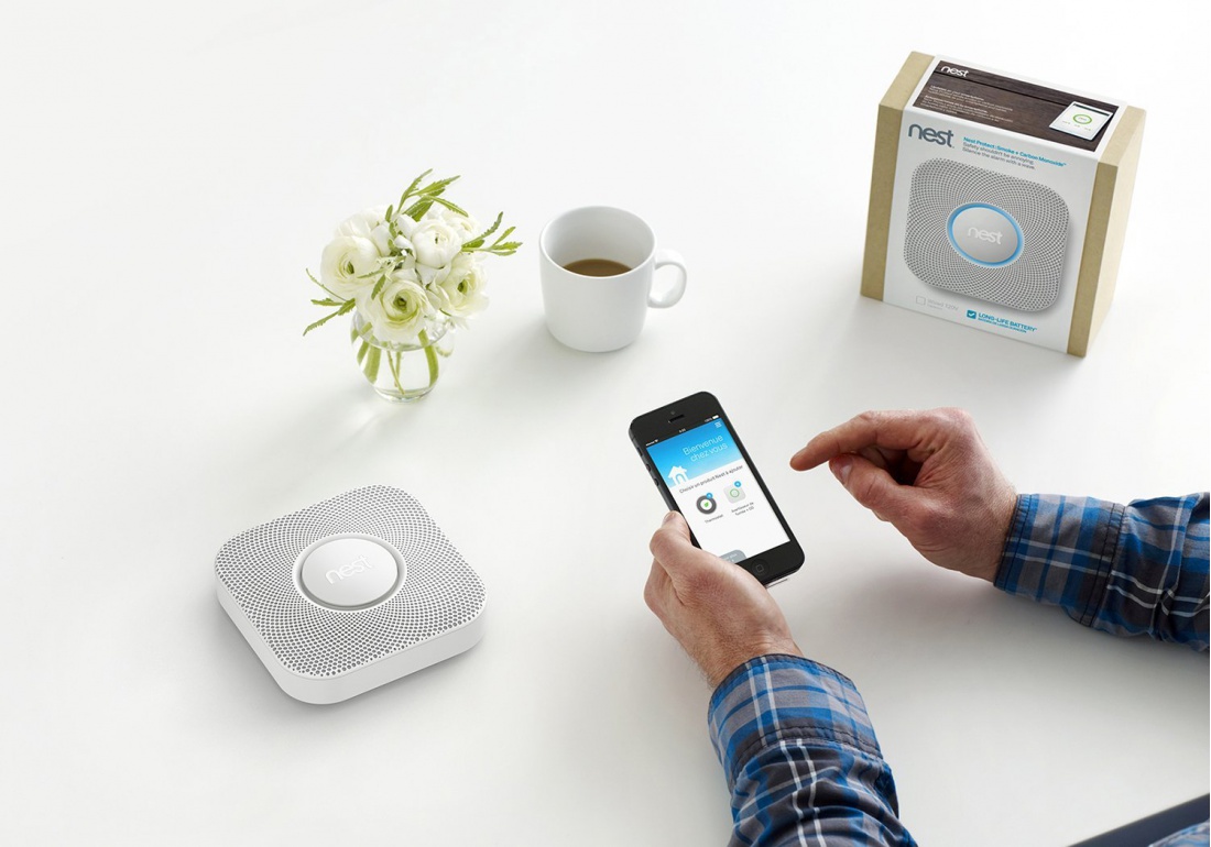 Nest Protect 2ème génération, détecteur de fumée et monoxyde de