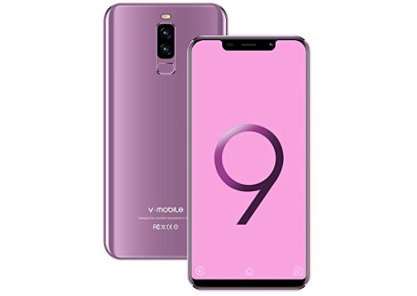 4G Telephone Portable debloqué S9+ 2019  3Go RAM + 16Go ROM Android 9.0 5,85 Pouces Dual 13MP + 5MP Caméras 4300mAh Batterie 