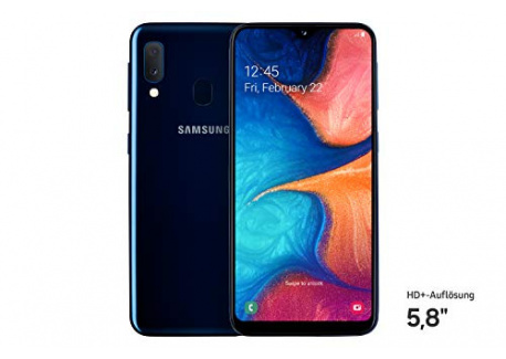 SAMSUNG Galaxy A20e Blue